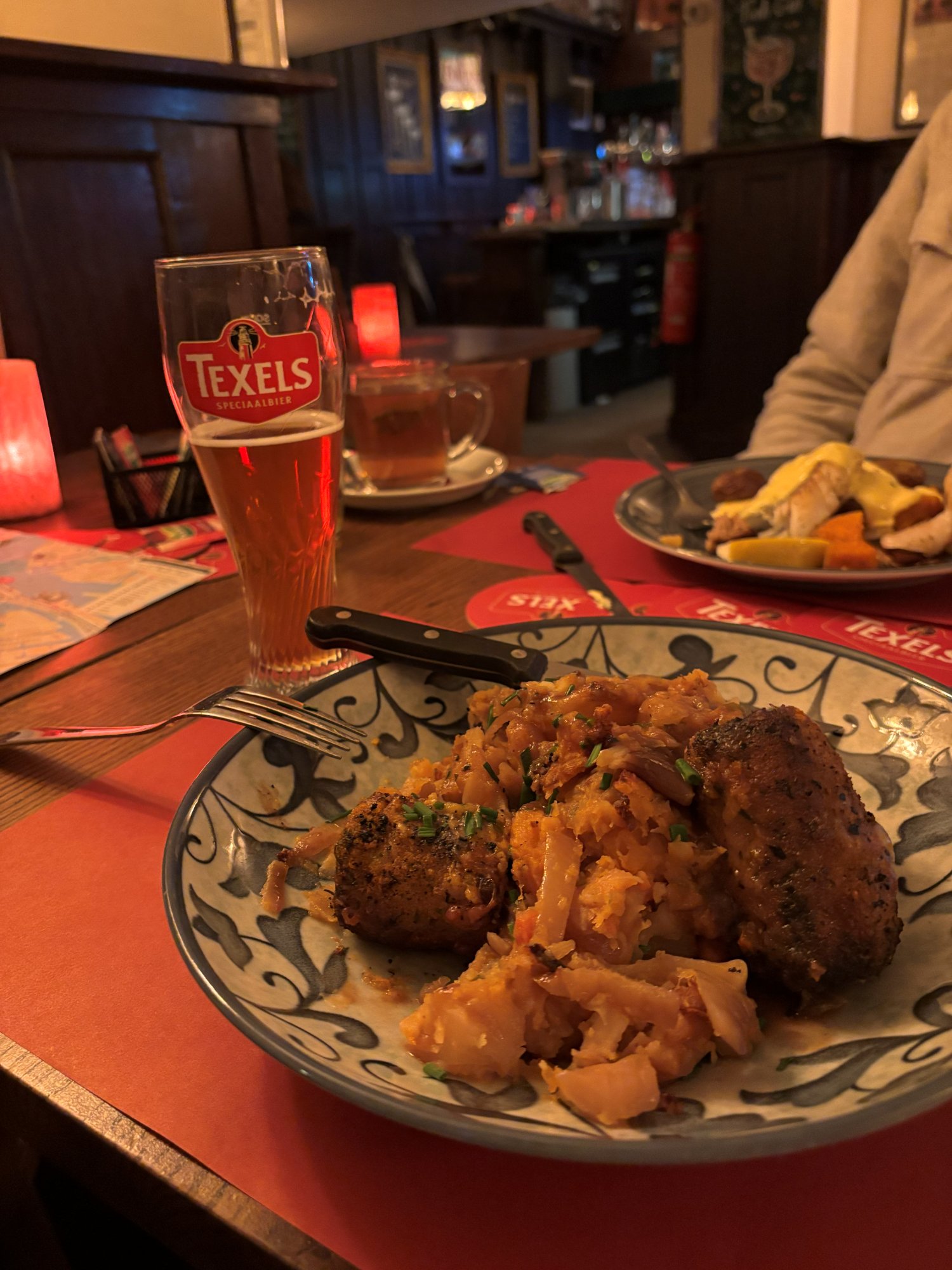 Stamppot dinner at Texels